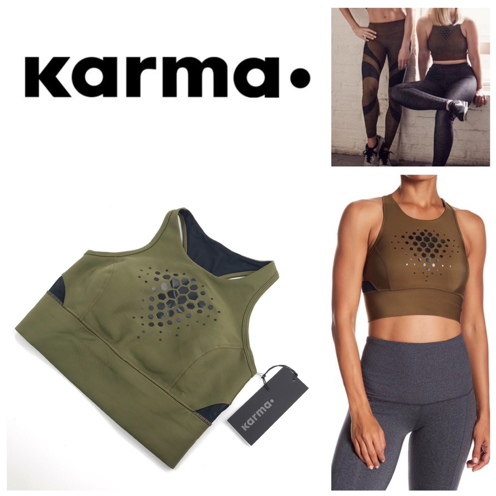 Karma Athletics Karmaluxe Bra in Terrain